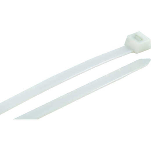 Gardner Bender 36 In. x 0.35 In. Natural Color Heavy-Duty Nylon Cable Tie (10-Pack)