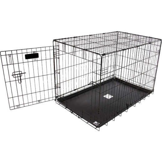 Petmate Precision Pet ProValu 23 In. W. x 25 In. H. x 36 In. L. Heavy-Gauge Wire Indoor Training Dog Crate