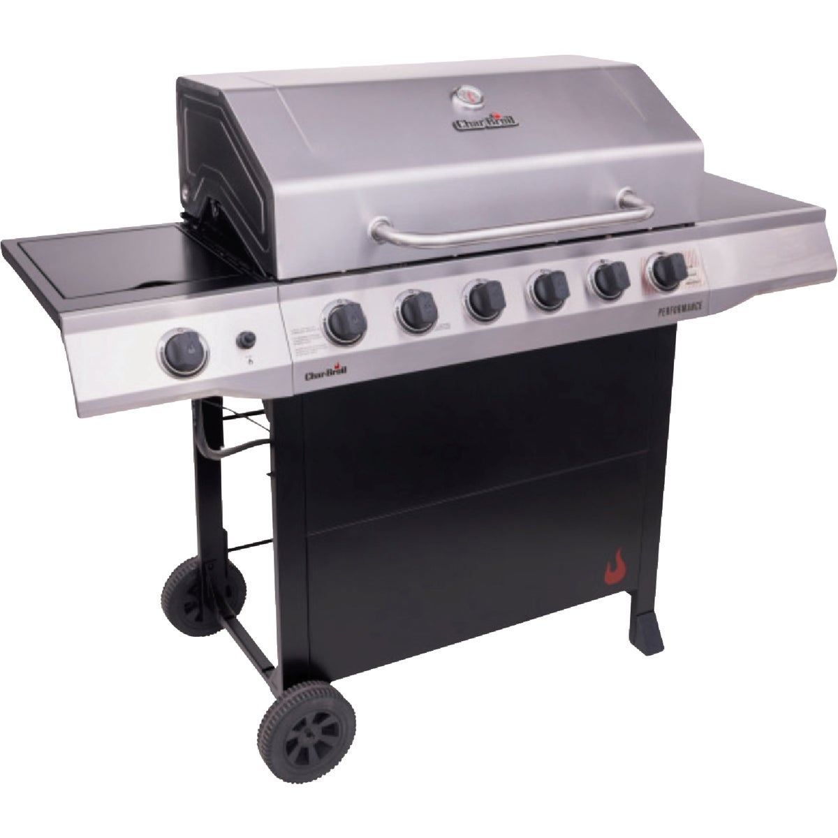 Char Broil Performance 6 Burner Stainless Steel Black 32 500 BTU