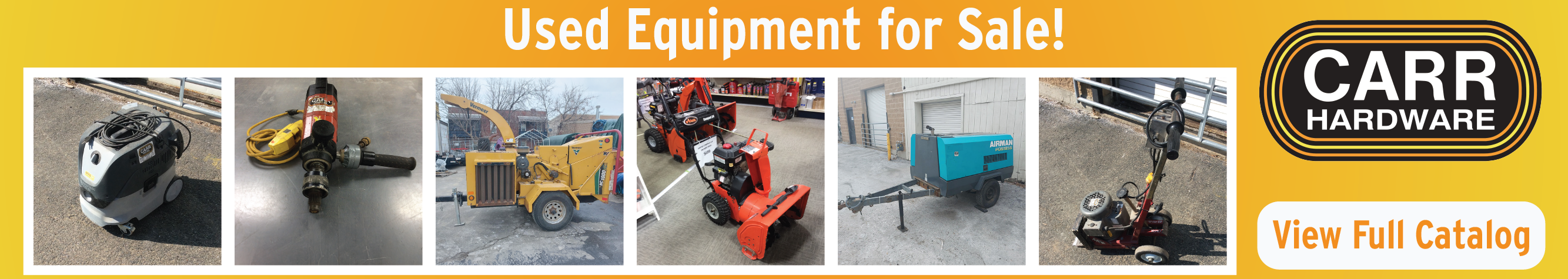 Carr Hardware Used equipment for sale
